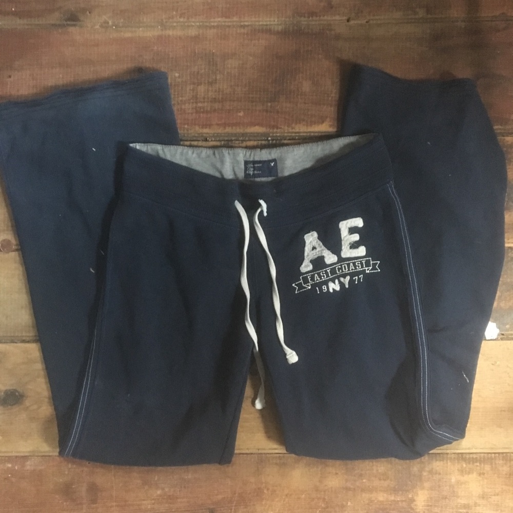American Eagle Navy Blue Sweatpants